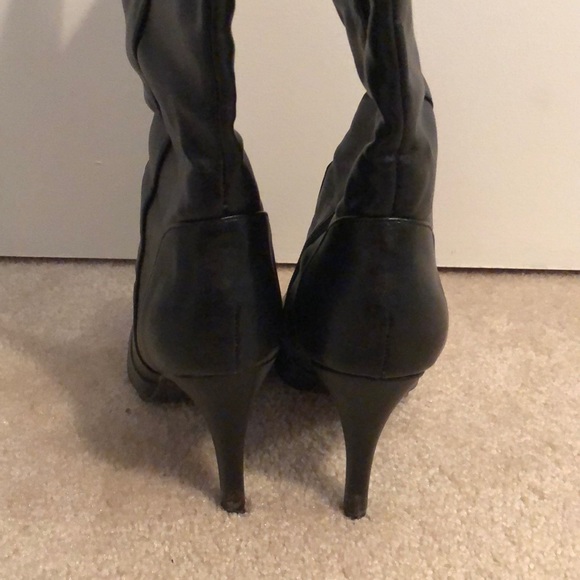 Diba black heeled boots - Picture 2 of 2